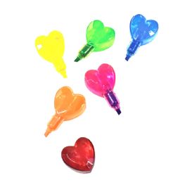 Stackable Heart Shape Multi Color Highlighter