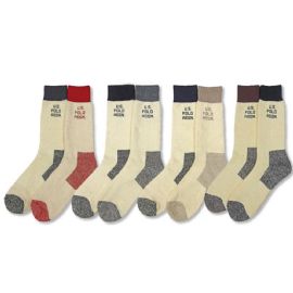 Us Polo 2 Pair Men's White Boot Socks