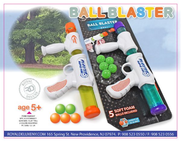 Foam Blaster W/ 5 Pcs