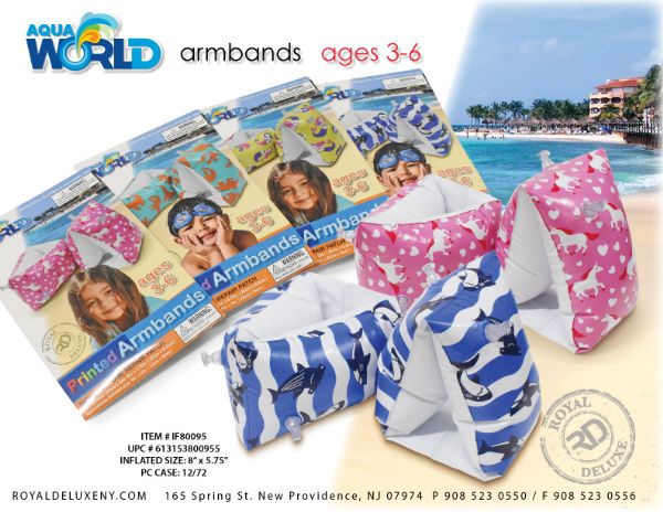 Printed Kids Armband/swimmies
