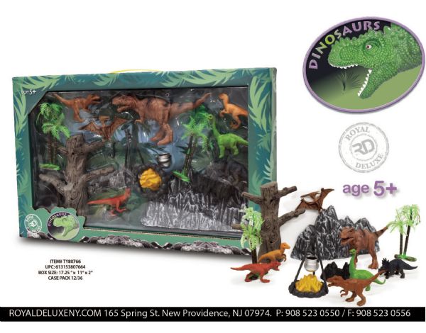 Jumbo Dino Plat Set