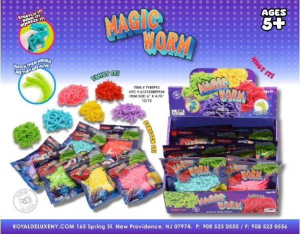 Magic Worm In Color Bag