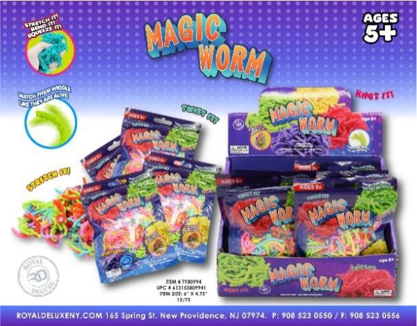 Magic Worm In Color Bag