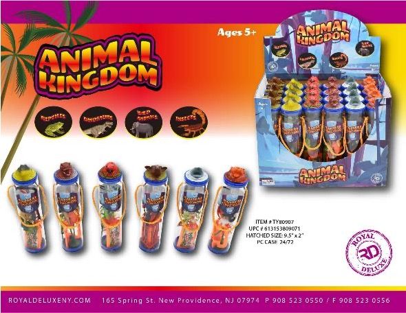 Animal Assorted In Tubes Pdq