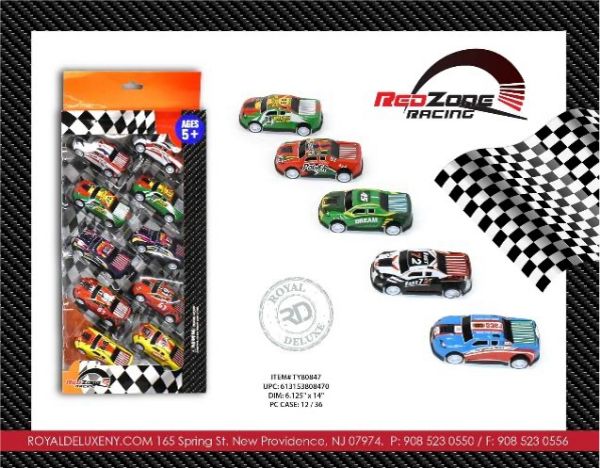 10pk Die Cast Cars