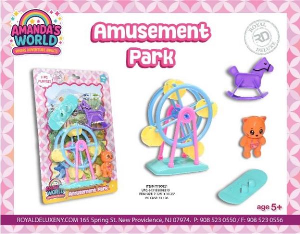 Blister Card Carousel Play Set