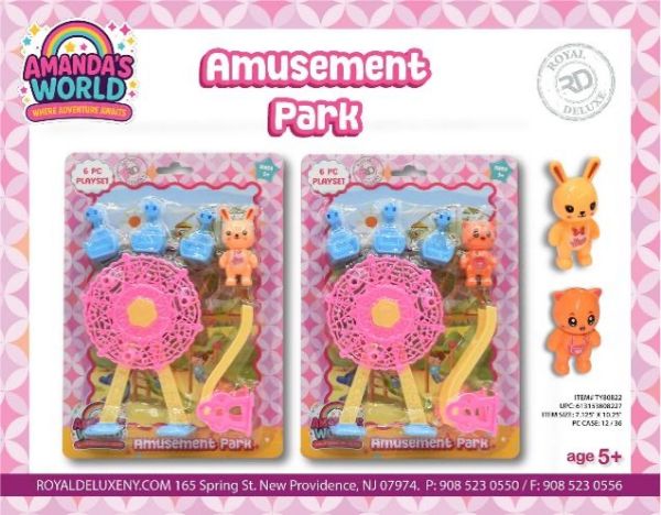 Blister Card Carousel Play Set