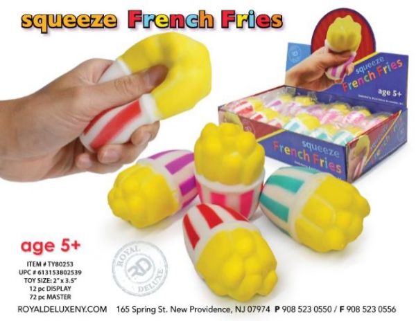 French Fries Squeeze Toy