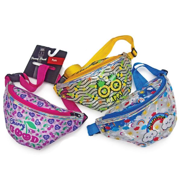 Kid's Printed Clear Fanny Pack