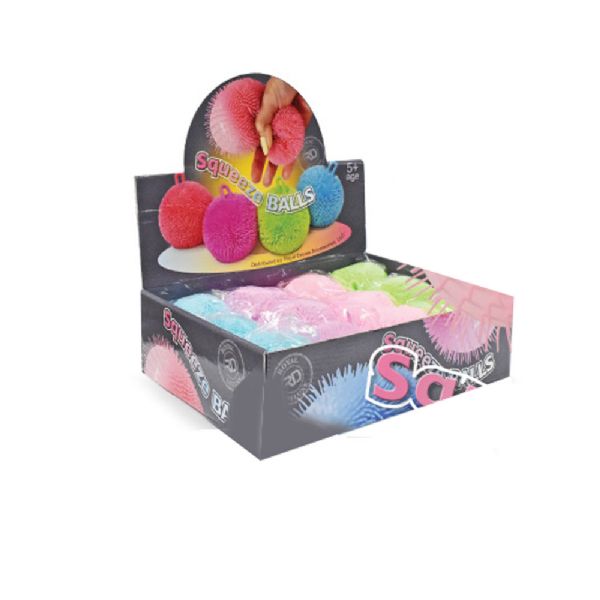 Squeeze Ball With Hair