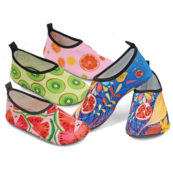 Girl's Printed Tropical Slices Water Shoes