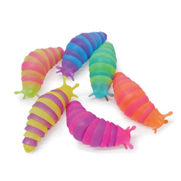 Jiggly Wiggly Glow In The Dark 3.75" Fidget Slug