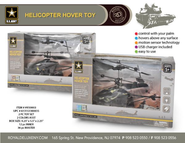 Us Army Helicopter Hover Toy