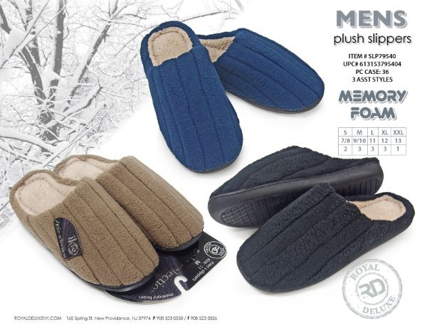 Men's Memory Foam Slippers