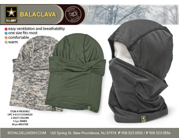 Us Army - Cold Weather Balaclava - Star Symbol