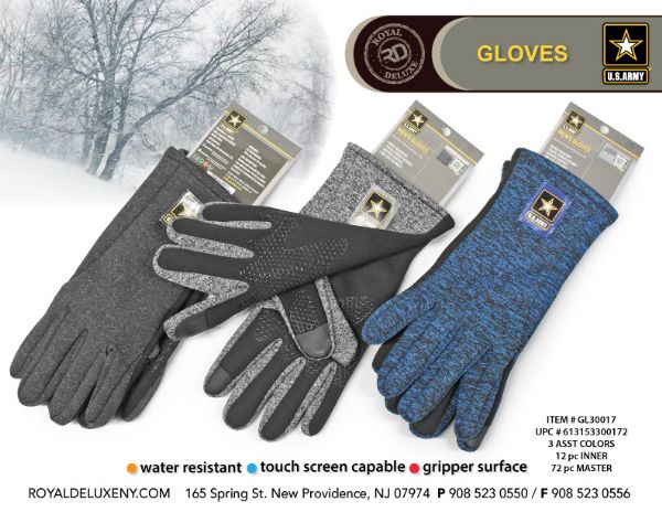 Us Army - Mens Thermal Gloves