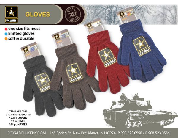 Us Army - Adult Magic Gloves - Star Symbol