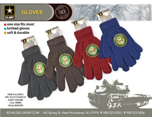 Us Army - Adult Magic Gloves - Eagle Emblem