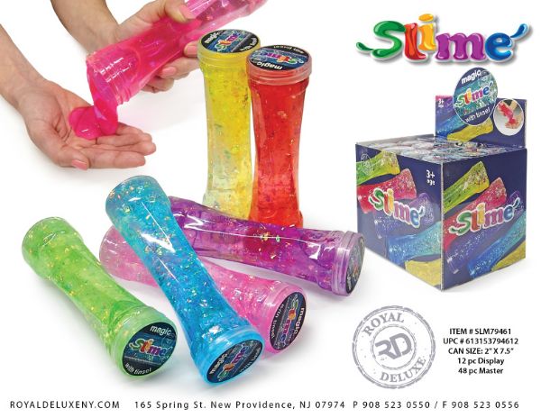 Glitter In Jumbo Slime Bottle