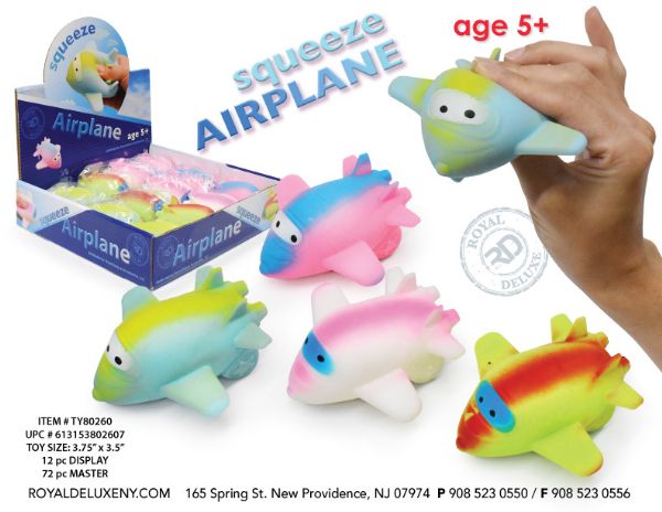 Airplane Squeeze Toy