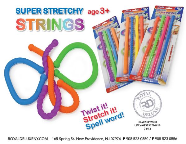 4pk Stretchy Rope
