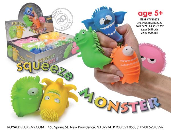Monster Squeeze Toy - at - royaldeluxeny.com