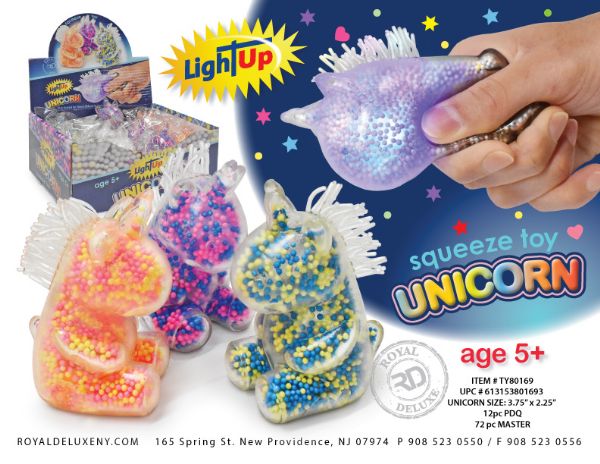Light Up Squeeze Unicorn