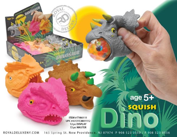 Squeeze Dino Bead Ball