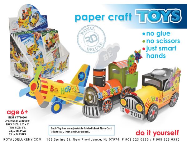 Diy Paper Craft Toy Kit