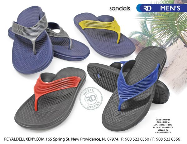 Men's Thong Sandal 2tone