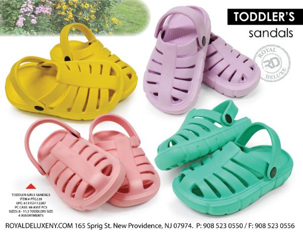Girls Toddler Weave Sandal