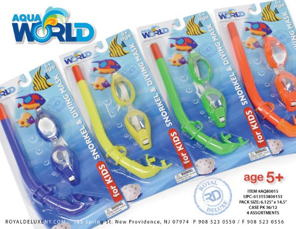 Goggle & Snorkel Set