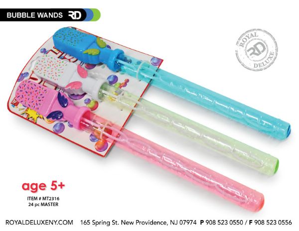 3pk Bubble Wand Ice Cream