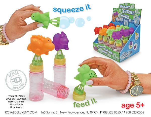 Dino Bubble Blower Pdq