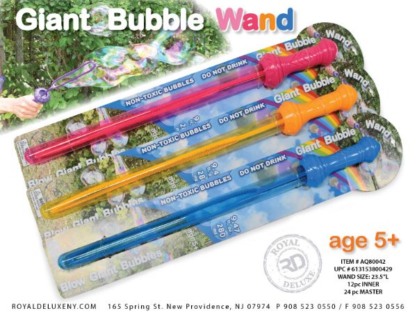 Jumbo Giant Bubble Sword Wand 28"