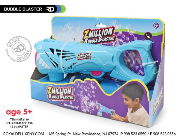 Zillion Bubble Shark Bubble Blaster