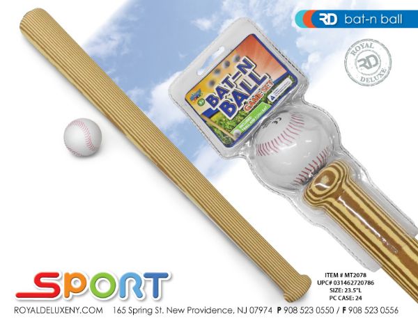 24' Padded Bat And Ball