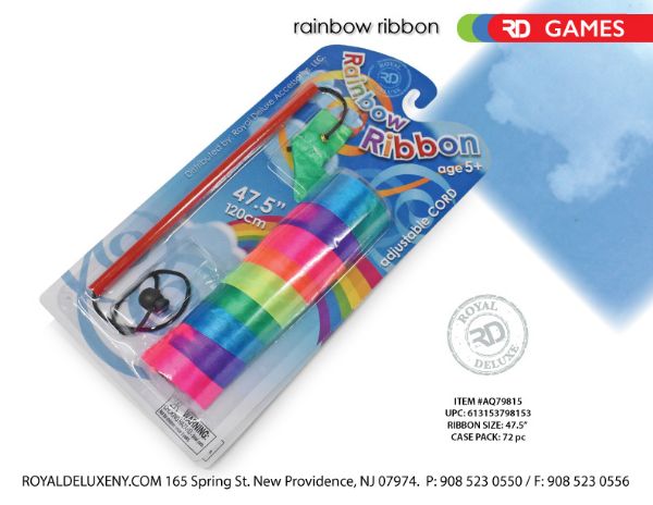 Rainbow Ribbon Blister