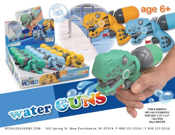Dino Shaped Water Gun Pdq