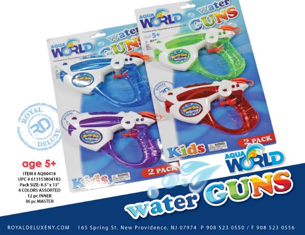 2pk Water Gun Set