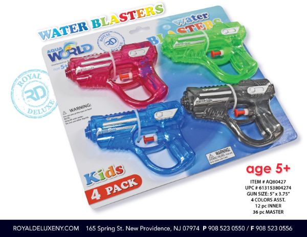 4pk Mini Water Gun