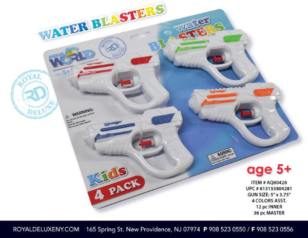 4pk Mini Water Gun