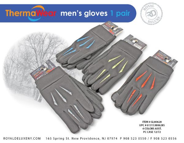 Mens Multi Use Water Resistant Gripper Gloves