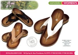 Women's Cork Bottom Slide W/thong Upper