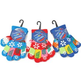 Toddler Snowflake Them Gripper Magic Glove