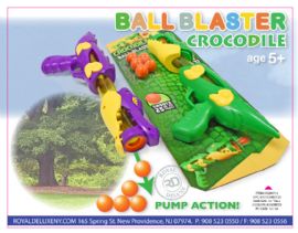 Crocodile Foam Blaster W/ 5 Balls
