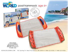 Inflatable Printed Hammock Float