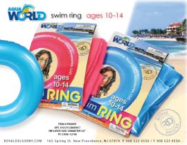 Teens Inflatable Ring Neons ~ Medium Size