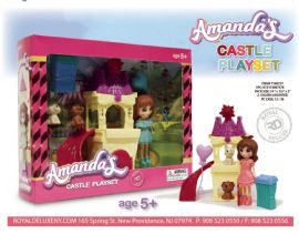 Amanda's Play Set Castle And Doll Set