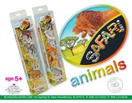5pk Safari Animal Box Set